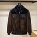 Men’s Premium Faux Mink Coat – Thickened Winter Jacket With Gold-Tone Shearling & Notched Collar_viptrois.com