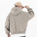 American Style Bomber Short Cardigan Zipper Fleece Hooded Sweatshirt Casual Sweatshirt_viptrois.com