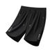 Men's Lightweight Quick-Dry Nylon Shorts - Breathable Stretch Athletic Casual 5-Inch Summer Shorts For Men (Black, Army Green, Khaki, Dark Gray)_viptrois.com
