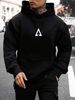 Autumn And Winter Men's Top Sweatshirt Loose And Comfortable Warm And Hooded Sweatshirt Men's Clothing Men'S_viptrois.com
