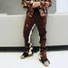 Men's Clothing Autumn And Winter Outdoor Sports Casual Pants For Men And Women, Slightly Wide Leg, 3D Digital Printing, Long Lasting Color_viptrois.com