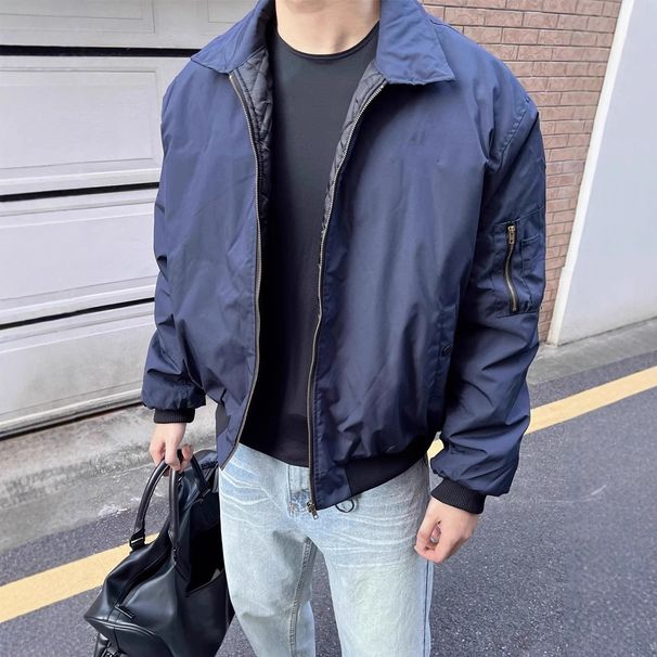 American Cotton-padded Jacket Thermal Cotton Jacket Men's Carhart Retro Tooling Flight Padded Jacket_viptrois.com