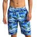 Swimmerheart Men's 5-Inch Quick-Dry Swim Trunks With Liner, Tropical Print Board Shorts For Beach, Pool, Surfing_viptrois.com