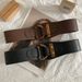New Women's Cover Decorative Suit Coat Sweater Fashionable Versatile Simple And High End Waist Belt_viptrois.com