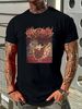 Crepitation T-Shirt Size L Brutal Mind Lividity Devourment Cerebral Effusion Top For Everyday Wear Breathable Streetwear Designer Clothes Summer_viptrois.com
