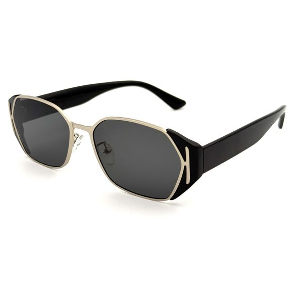 Retro Cat Eye Sunglasses For Women - Metal Oval Frame (High-End Celebrity Style, UV400 Protection)_viptrois.com
