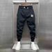 Men's Clothing Pants Men's Trendy Loose Sweatpants Versatile Skinny Pants Harem Pants Cuffed Sports Pants_viptrois.com