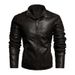 Men's Clothing Autumn And Winter Leather Jacket Jacket Men's Cross Border Retro Stand Collar Leather Jacket Motorcycle Old Hot Products_viptrois.com