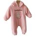 Baby clothing Baby clothes winter clothes for boys and girls baby full moon clothing crawling suit plus cashmere warm suit newborn onesie tide_viptrois.com