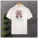 Men's Trendy Short Sleeve Polo Shirt Summer Thin Printed T-Shirt Youthful Fashion Casual Turn Down Design Top For Men_viptrois.com