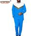 Men's clothing African ethnic solid color cotton men's casual jacket + pants_viptrois.com