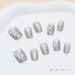 Beauty & Health Hand Made Nail Polish Three Dimensional Flash Diamond Fantasy Purple Butterfly Cat's Eye Ins Style Nail Art Piece Code_viptrois.com