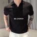 Men's Slim Fit Short Sleeve Polo Shirt - Breathable & Wrinkle-Free Knit Casual Top For Summer_viptrois.com
