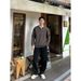 BIG Lin "Old Money Style" Fleece-Lined Simple Luxury Snowflake Half-Zip Two-Piece Thickened Blend Fashion Versatile_viptrois.com