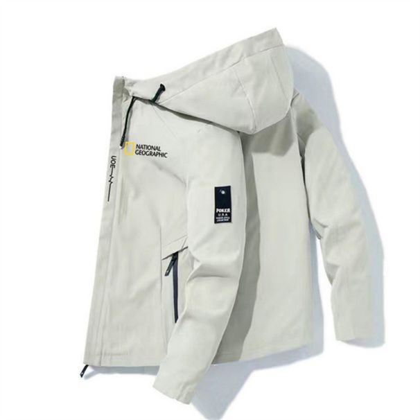 New Trendy Spring And Autumn Men's Outdoor Leisure Sports Zipper Top_viptrois.com