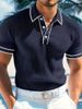 2026 Summer Short-Sleeved Multi-Color Plaid Collar Breathable And Comfortable Casual Everyday Polo Shirt For Men In Europe And America_viptrois.com