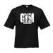 240G Heavy Cotton Short Sleeves, Summer Loose Fitness T-shirt Sweat-absorbing Breathable Shoulder Sleeves Crew Neck White Top_viptrois.com