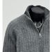 Half Zip High Neck Knitted Sweater For Men, Versatile, Trendy, Simple And Fashionable Design, Long Sleeved_viptrois.com