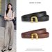 New Style Gourd Alloy Smooth Buckle For Women Versatile Fashion Dress Decoration Belt_viptrois.com
