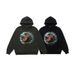 Stylish Oil Painting Print Hooded Sweatshirt For Men, Autumn And Winter Trendy American Hip-hop Style,_viptrois.com