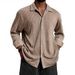 Men's Clothing Fashion Men's Shirt Loose Casual Long Sleeved Small Twist Shirt_viptrois.com