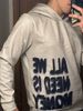 Men's Clothing Fashionable Youth Trendy Letter Sweatshirt For Outerwear Casual Loose Daily Sweatshirt Dopamine New Style_viptrois.com