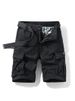 Men's Summer New Style Cotton Padded Loose-Sleeved Simple Casual Work Pants With Belt_viptrois.com