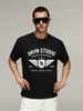 Urban Relaxed Fit Vintage Classic 1987 Cotton T-Shirt Men's Everyday Casual Streetwear Tee_viptrois.com