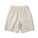 Men's Clothing 2025 Summer New Men's Casual Shorts Textured Personality Loose Fashion Large Size Shorts Mid Length Pants Men_viptrois.com