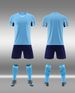 Men's Clothing student competition running clothes short-sleeved football uniforms suits adult children's football training clothes_viptrois.com