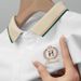 Summer New Lel Ice Silk Thin Polo Shirt Men's Trendy Collar Short-sleeved T-shirt Casual Embroidered Top_viptrois.com
