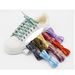 Flat Polyester Insert W Type Metal Wire Shoelaces 7mm Canvas Shoes Board Shoes Casual Shoes Rope_viptrois.com