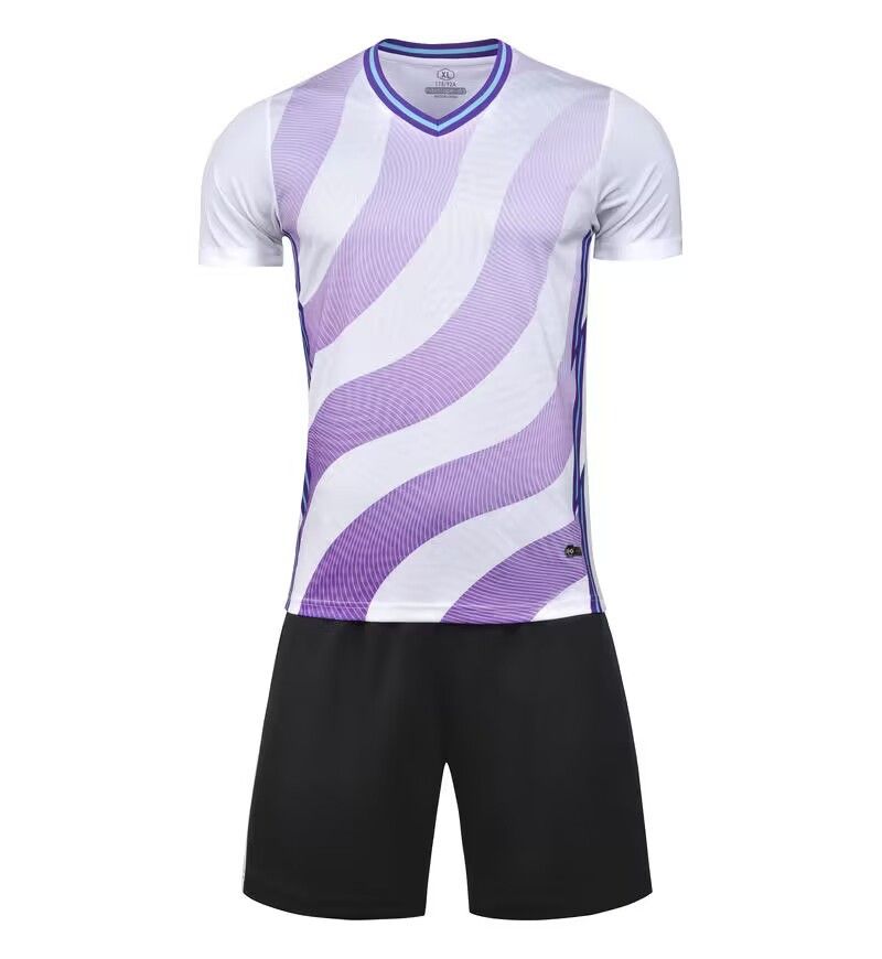 Men's Clothing Fast wholesale training suit short-sleeved jersey men's printed size new football suit suit children's adult football game_viptrois.com