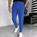 Premium Products Premium Products 2024 Men's Waffle Casual Sports Solid Color Pants_viptrois.com