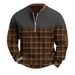 3D Men's Half Zipper Autumn Winter Print Sweatshirt_viptrois.com