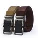 Men's Belts Hot Sale Toothless Nylon Automatic Buckle Belt Men's Casual Canvas Belt Breathable Versatile Jeans Belt_viptrois.com