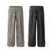 Men's Clothing Vertical Striped Wide Leg Casual Pants For Men And Women With Loose Drape And Versatile Straight Pants Long Pants_viptrois.com