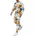 2025 Spring And Autumn New Trend Men's Suit Loose Crew Neck Long Sleeve Sweater Casual Sports Pants_viptrois.com