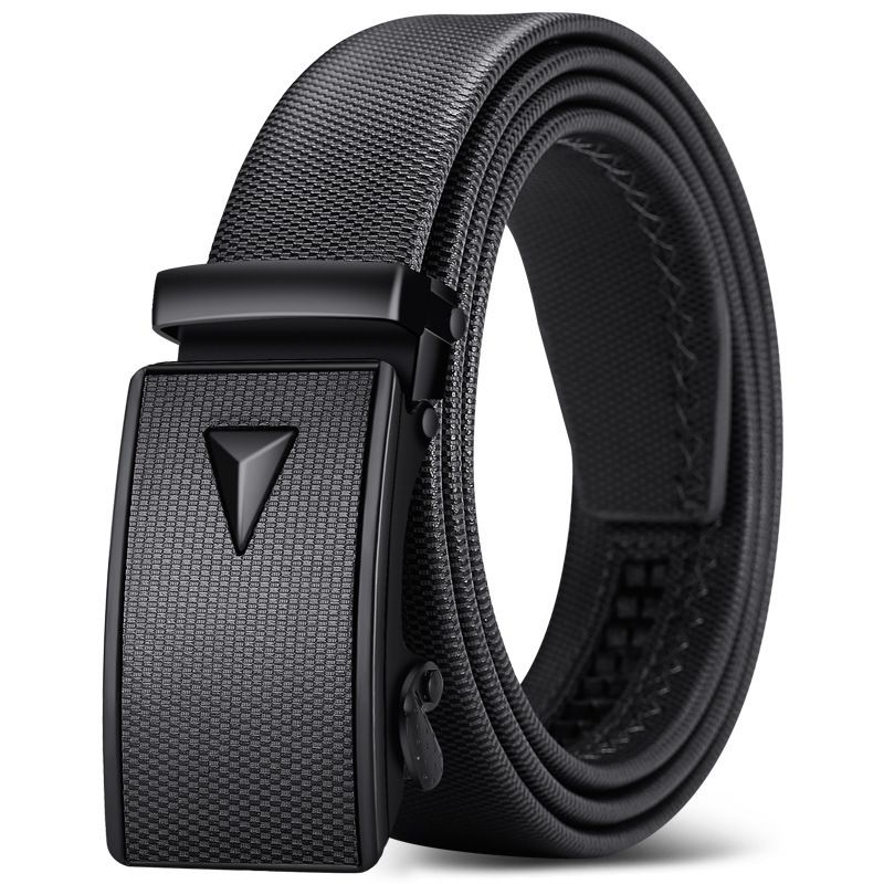 belt men's high end automatic buckle versatile simple belt_viptrois.com