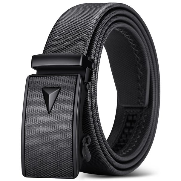 belt men's high end automatic buckle versatile simple belt_viptrois.com
