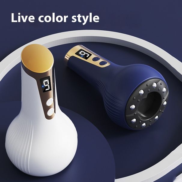 Intelligent Electric Massage And Scraping Device For Full Body Massage, With Strong Suction And Painless Second Scraping And Easy Cupping Massage_viptrois.com