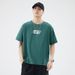 High-quality Short-sleeved T-shirt For Men, Summer Loose And Trendy Brand, Round-neck, Personalized Printed Men's Cotton Base Shirt For Men_viptrois.com