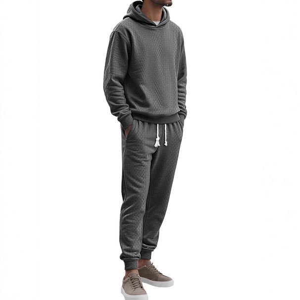 Men's Clothing Solid Color Hooded Pullover Loose Men And Women Brand Sweatshirt Versatile Couple Tops_viptrois.com