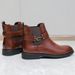 New Fashion Chelsea Boots Men's Double Hook Brown Retro High-top Men's Boots European And American Fashion Boots British Gentleman Leather Boots_viptrois.com