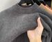 Men's Chenille Fleece Knit Sweater – Winter Thermal High-Neck Pullover For Casual & Layering_viptrois.com