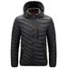 Male Large Size Removable Hat Autumn And Winter New Hooded Cotton-padded Coat Male_viptrois.com