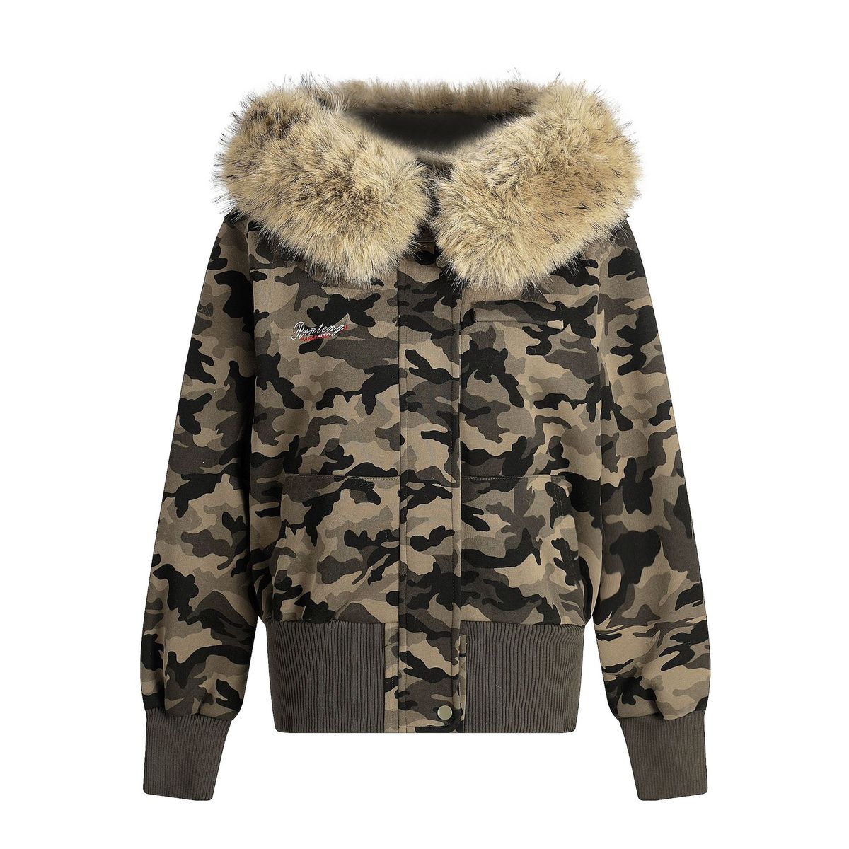 Men's Clothing 2025 Autumn New American Retro Hoodie Fur Collar Jacket Short Vibe Style Cardigan Sweatshirt_viptrois.com