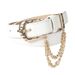 New personalized inlaid double-layer chain buckle women, fashionable multi-color decorative jeans, dress, belt for women_viptrois.com