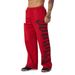 Men's Clothing Sports Pants Muscle Sports Fitness Jogging Trousers Cotton Printed Mid Waist Casual Pants_viptrois.com