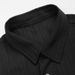 Men's Clothing Striped Short Sleeved Shirt Single Breasted Lapel Suit Men's Fashion Trend_viptrois.com